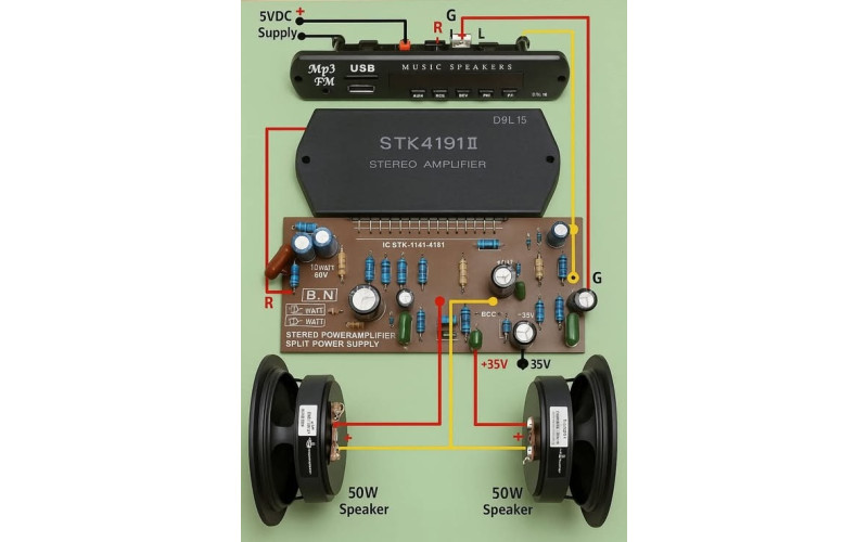 Hybrid STK Amplifier Chips: The Backbone of Vintage Audio Systems