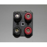 Amplifier Speaker Terminal Nut Connectors Terminal Strip Block Pair PCB mount.